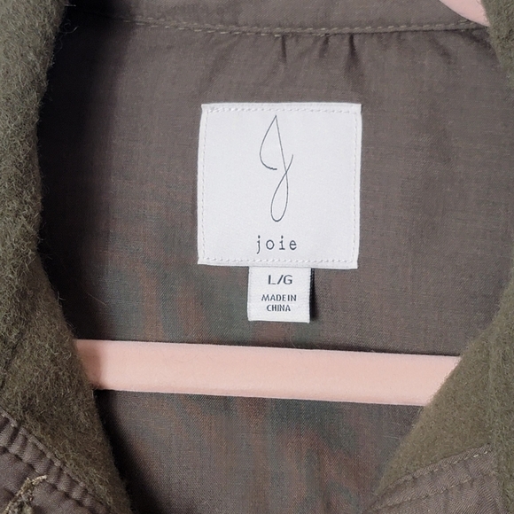 Joie Shacket Teddy Soft Green - Picture 4 of 4
